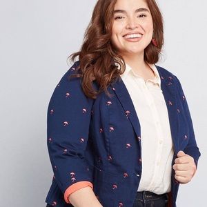 ModCloth Legendary Lifestyle Cotton Blazer
